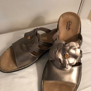 Clarks sandals for women.